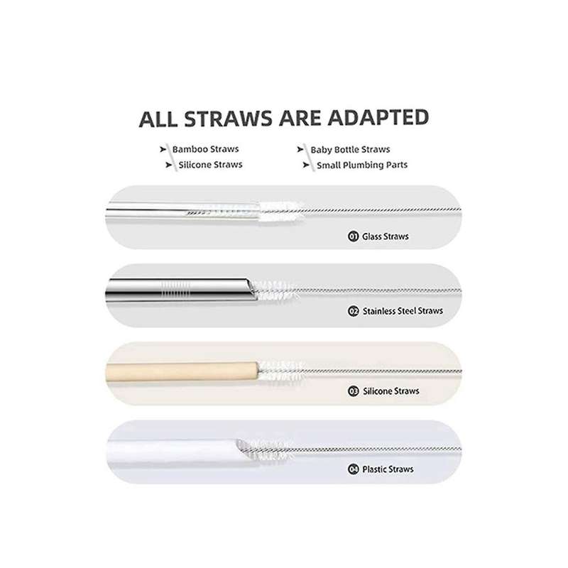 Drinking Straw Cleaning Brush Pipe Cleaner, Straw Cleaning Brush Is Suitable for Glasses, Straw Cup