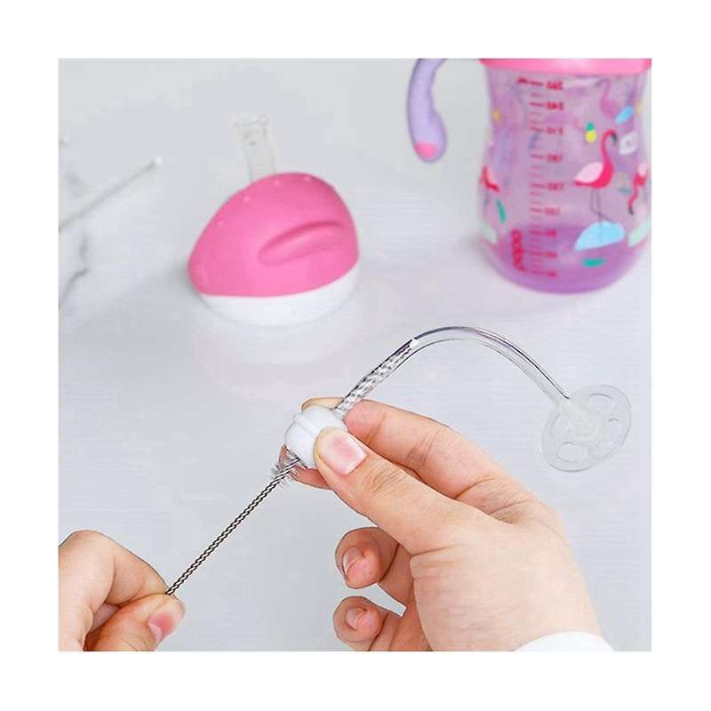 Drinking Straw Cleaning Brush Pipe Cleaner, Straw Cleaning Brush Is Suitable for Glasses, Straw Cup