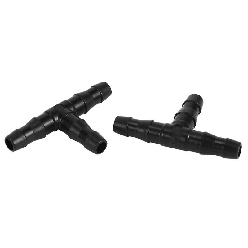 Drip Irrigation Barbed Connectors, Fits 1/4 inch Drip Tubing