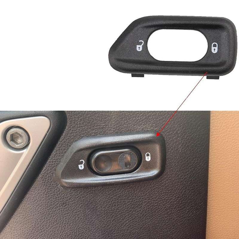 Driver Side Door Lock Switch Bezel 68185911AA for Jk J3 2011-2018 Left Door Switch Frame Panel