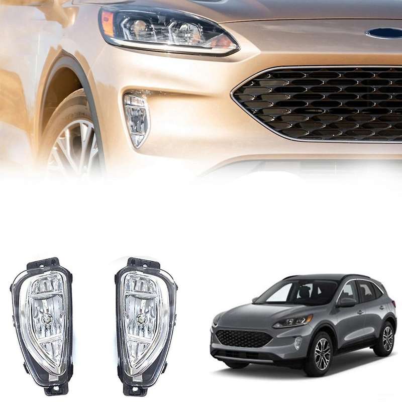 Driver Side Left Front Bumper Fog Light Assembly for Escape 2021 2022 2023 Car Driving Lamp Foglight