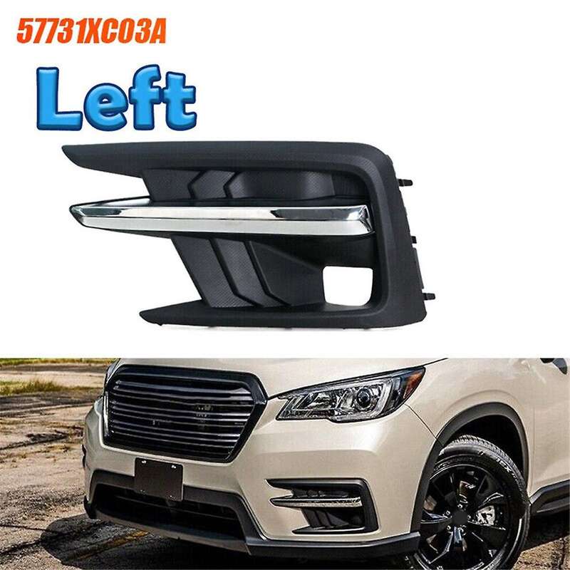 Driver Side Left Front Fog Light Lamp Trim Cover 57731xc03a for 2019-2022 Fog Lamp Chrome Strip Fram
