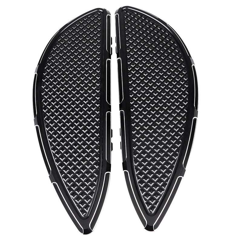 Driver Stretched Floorboards Foot Boards for Glide Dyna FLD