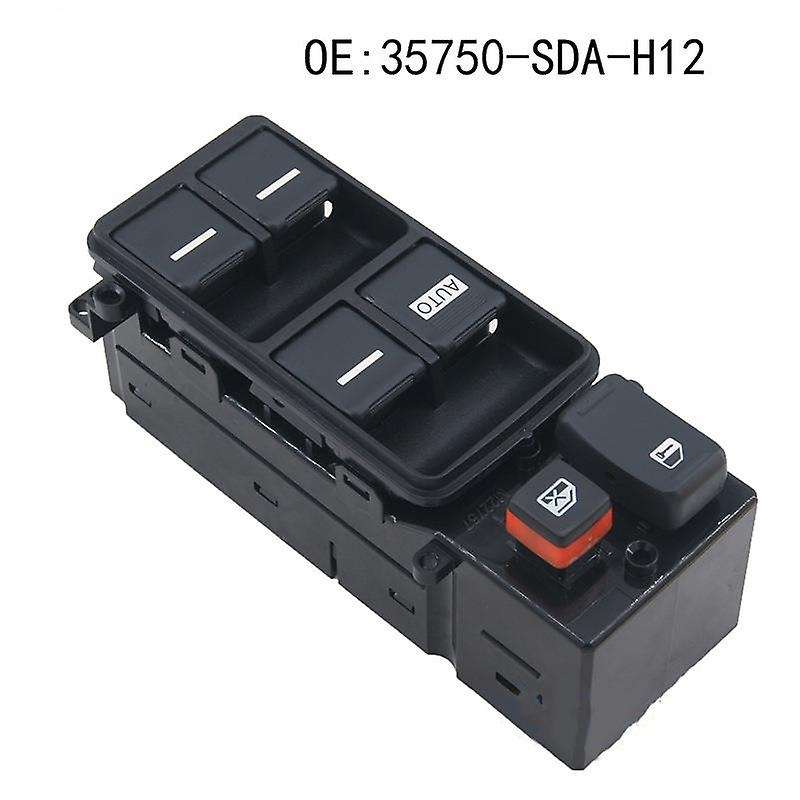 Driver Side Window Switch 35750-SDA-H12 Replacement for Accord Sedan 2003 2004 2005 2006 2007