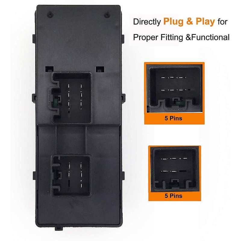 Driver Side Window Switch for F250 F350 F450 F550 Explorer Excursion Mercury Mountaineer 1L2Z14529BA