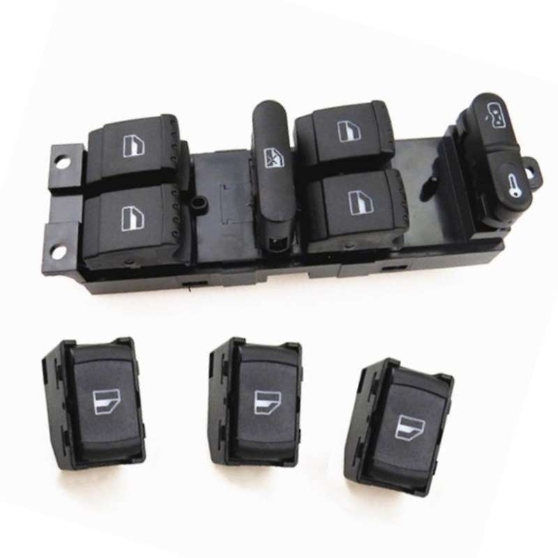 Driver Side Window Switch Button for B5 Golf 4 MK4 Seat Toledo 1J4959857D 3B0959855B