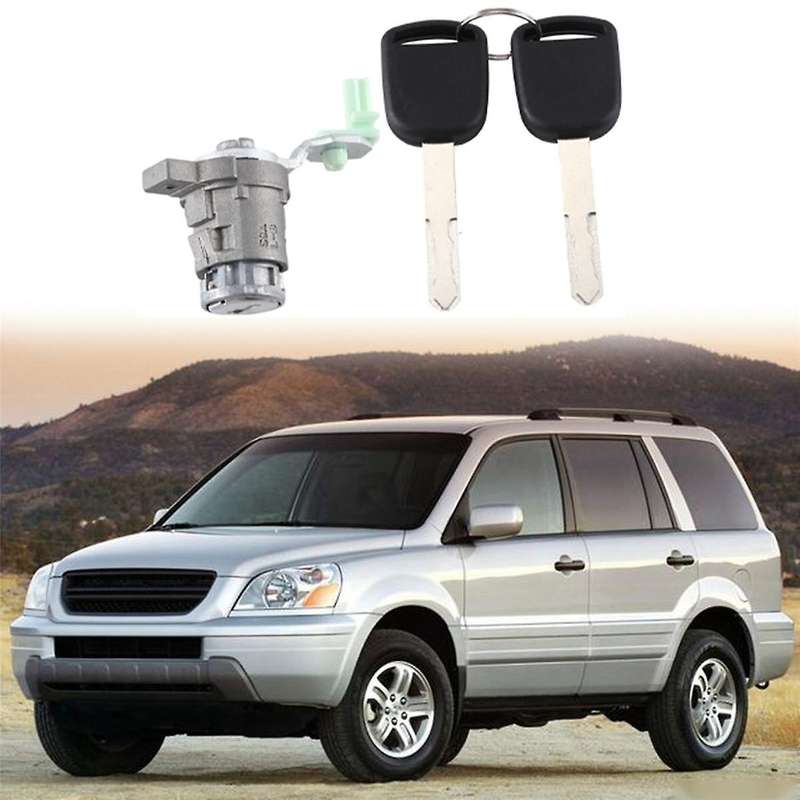 Drivers Door Lock Cylinder with 2 Keys for Pilot 72185-S9V-A21