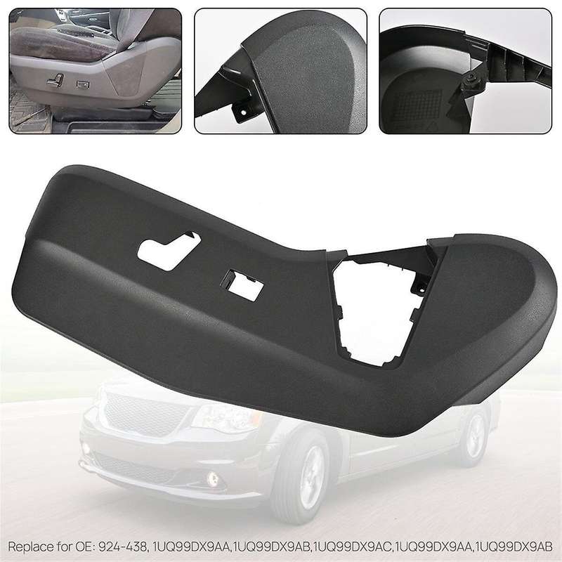 Drivers Seat Track Cover Seat Switch Bezel for Grand Caravan 11-19 for Town Country 11-16 924-438 1u