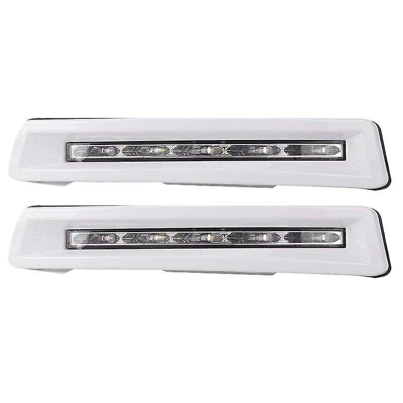 DRL Daytime Running Light, Pair Of 12V LED DRL Daytime Running Lights Fit for Land Cruiser FJ200 201