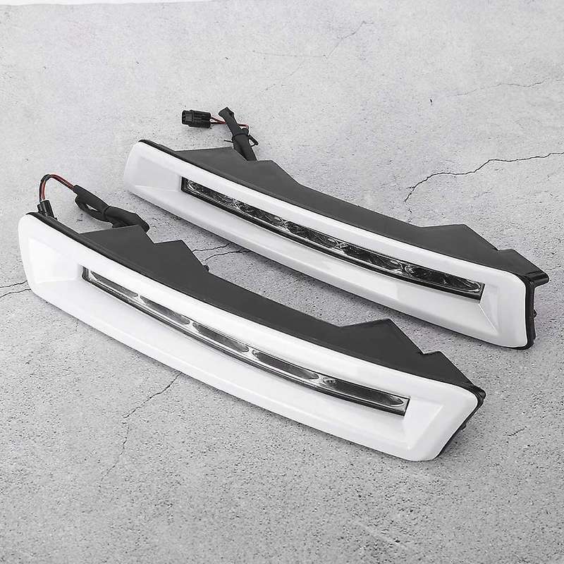 DRL Daytime Running Light, Pair Of 12V LED DRL Daytime Running Lights Fit for Land Cruiser FJ200 201