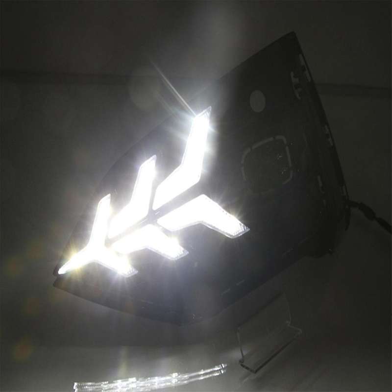 DRL Lamp for Focus ST-Line 2019 LED Daytime Running Light Daylight with Turn Signal Fog Lamp