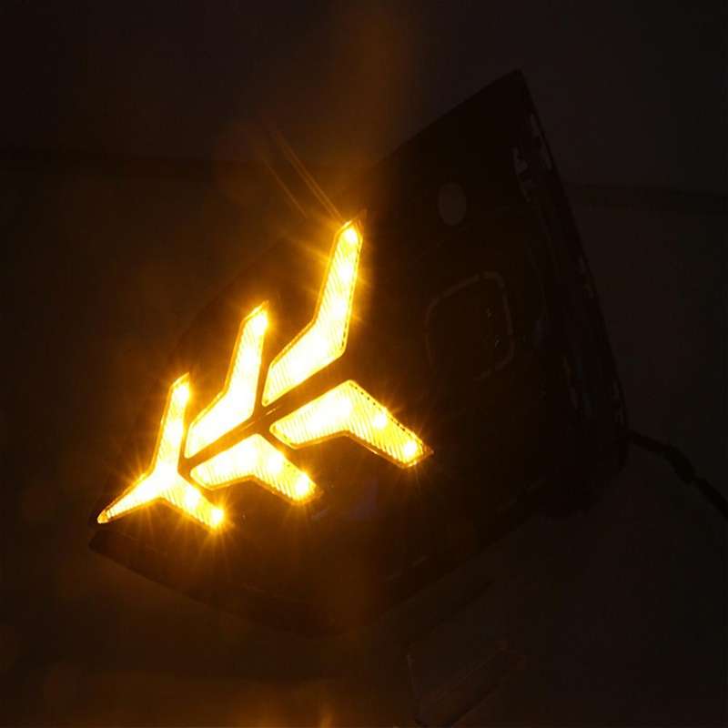 DRL Lamp for Focus ST-Line 2019 LED Daytime Running Light Daylight with Turn Signal Fog Lamp