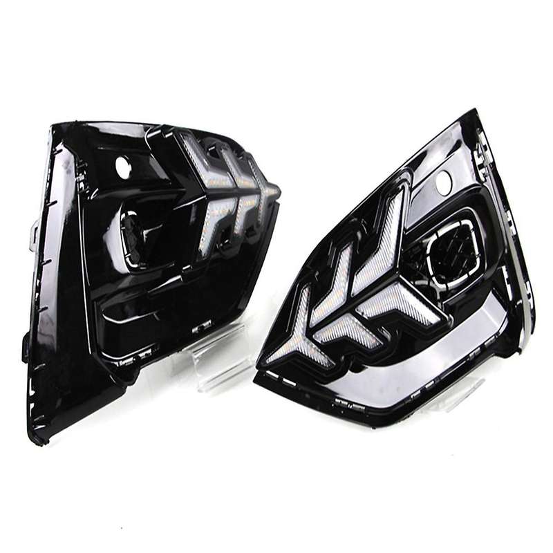 DRL Lamp for Focus ST-Line 2019 LED Daytime Running Light Daylight with Turn Signal Fog Lamp