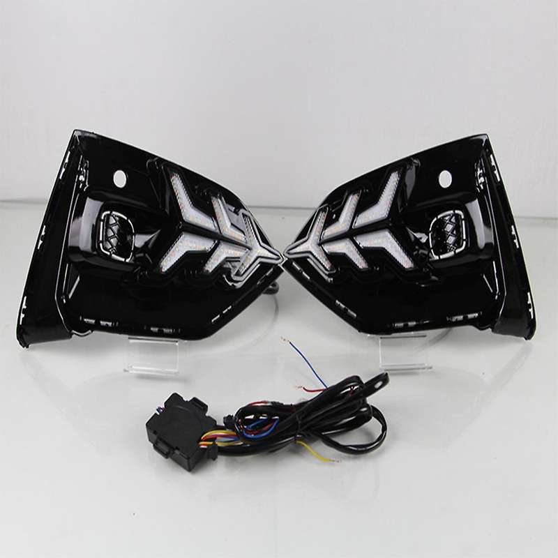 DRL Lamp for Focus ST-Line 2019 LED Daytime Running Light Daylight with Turn Signal Fog Lamp