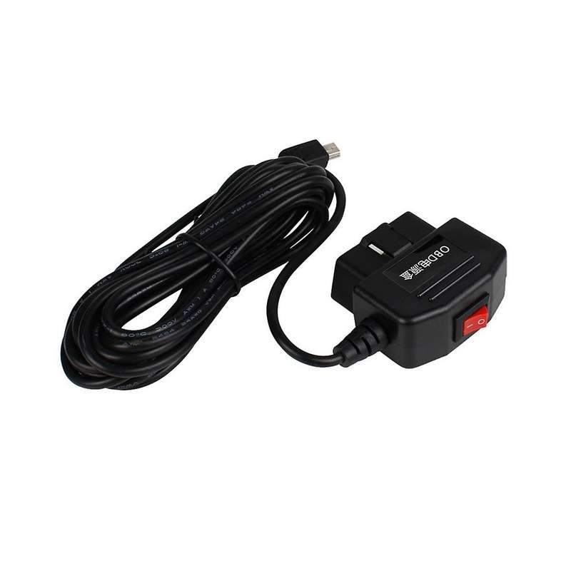 Driving Recorder Obd3a Step-down Line Flameout Power-off Delay Switch Parking Monitoring Power Line