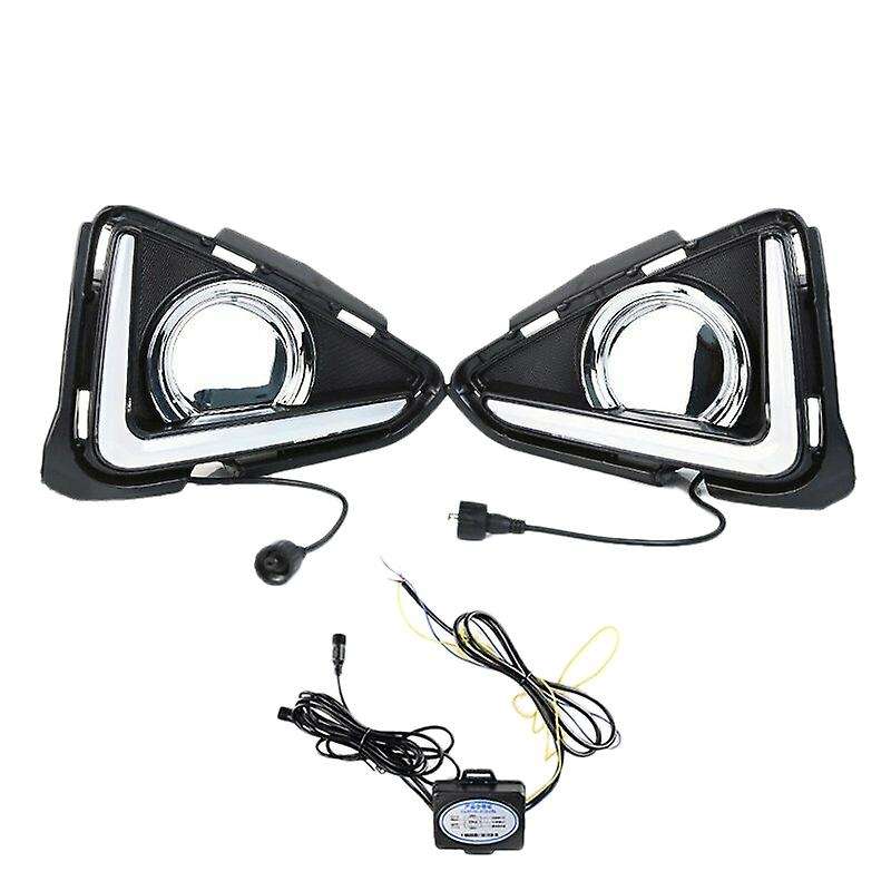 DRL for 2016 17 18 LED Daytime Running Light Fog Lamp with Turn Signal