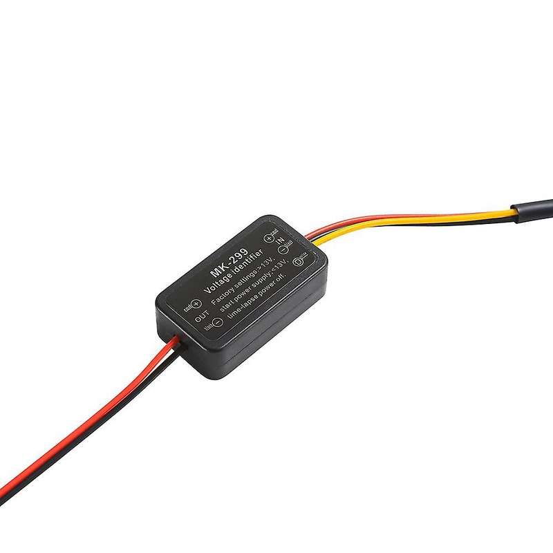 DRL Controller,12-24V Universal Waterproof Auto Car LED Daytime Running Light Controller Relay Delay