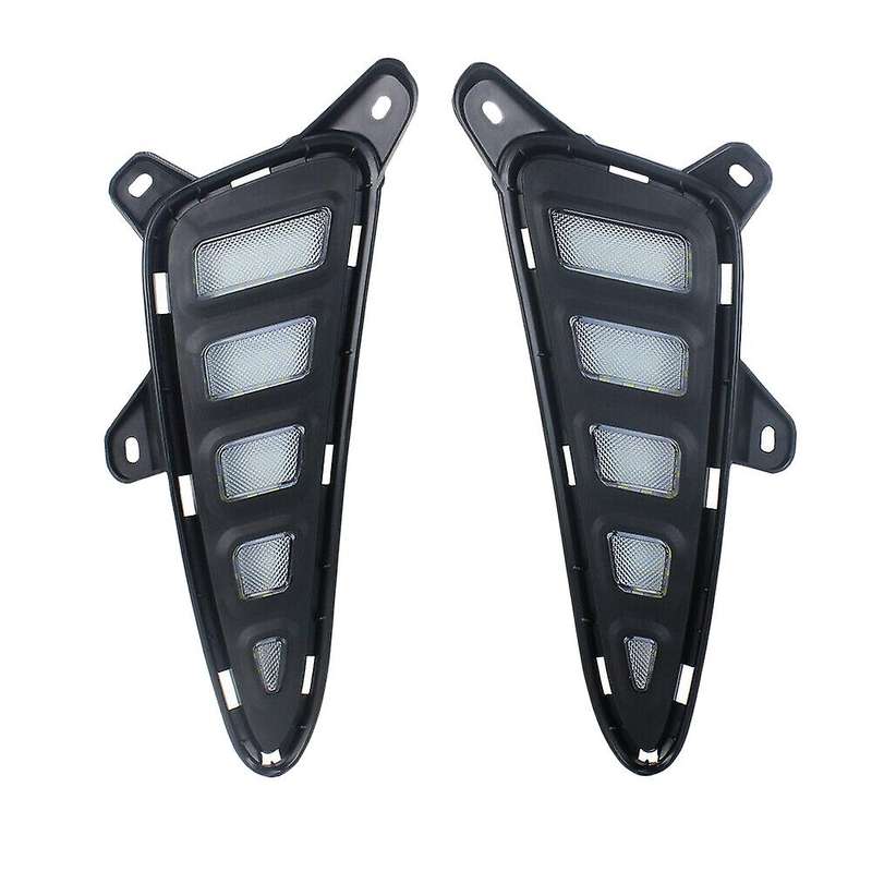 DRL Daytime Running Fog Light with Amber Turn Signal for 2017-2020