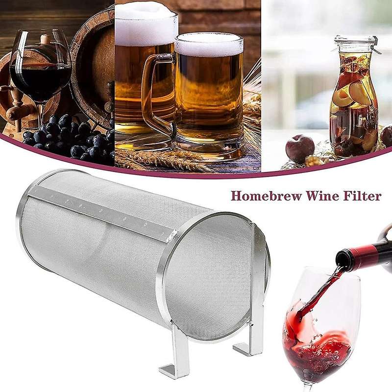 Dry Beer Hopper Filter, Stainless Steel Hopper Spider Beer Filter for Home Brew Hops Beer Wine or C