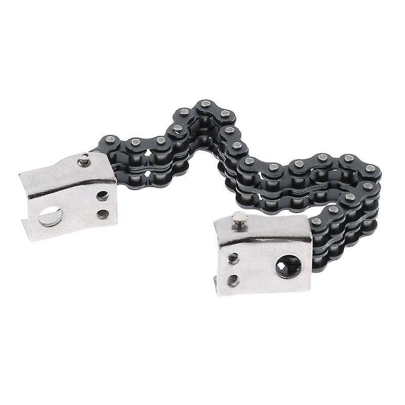 Drum Kit Pedal Connecting Chain with Master Link Drum Pedal Chain Hammer Beater Chain Replacement P
