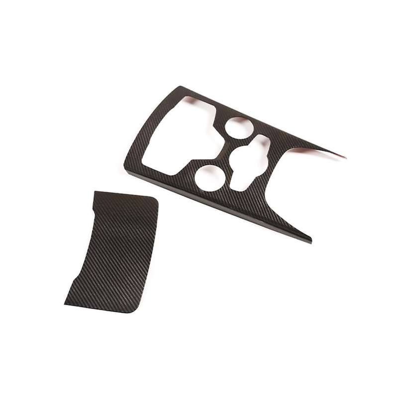 Dry Carbon Fiber Car Center Console Gear Shift Panel Decoration Trim for Stelvio 2020-2022 Accessori