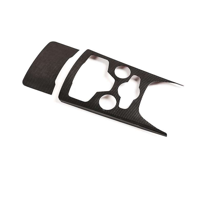 Dry Carbon Fiber Car Center Console Gear Shift Panel Decoration Trim for Stelvio 2020-2022 Accessori