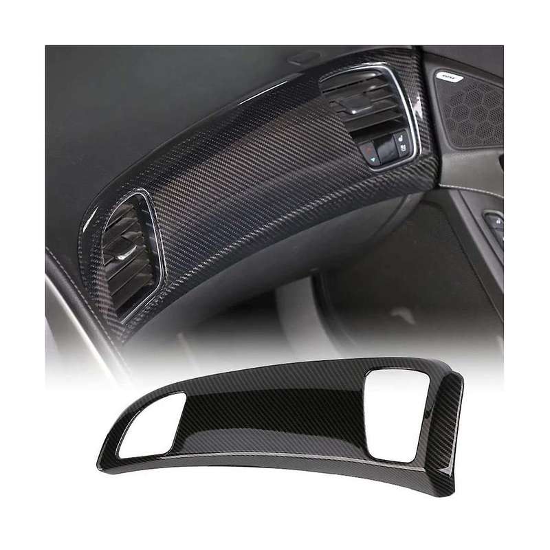 Dry Carbon Fiber Dashboard Panel Cover Trim Decor for C7 2014-2019 Accessories
