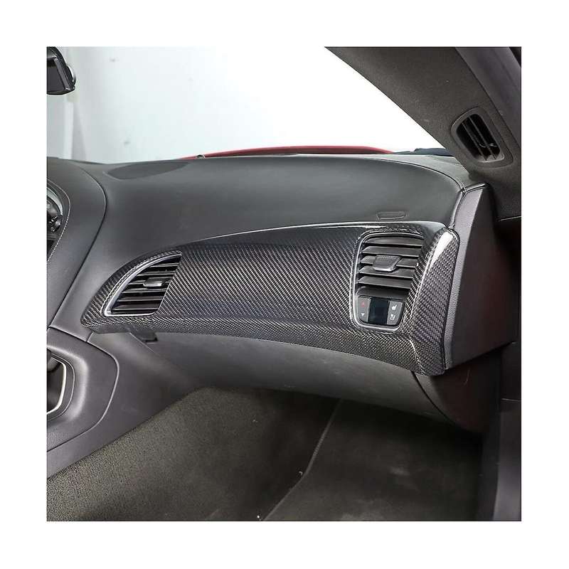 Dry Carbon Fiber Dashboard Panel Cover Trim Decor for C7 2014-2019 Accessories