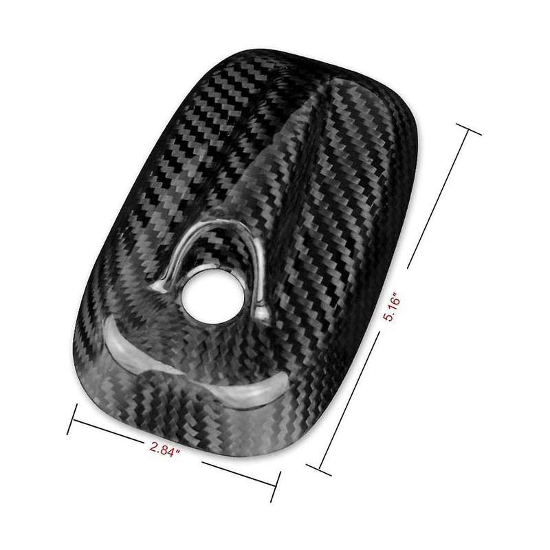 Dry Carbon Fiber for F55 F56 2013-2020 Accessories Car Roof Fin Antenna Signal Aerials Cover Sticker