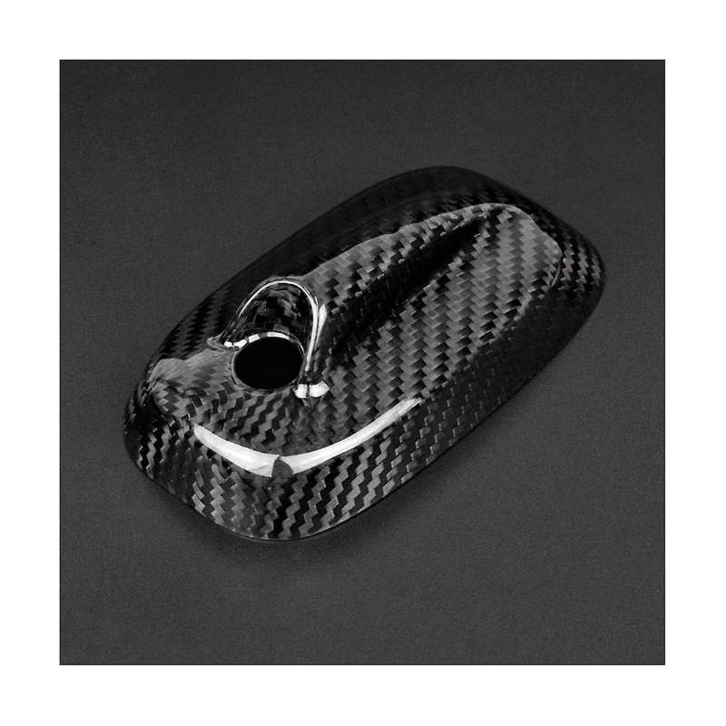 Dry Carbon Fiber for F55 F56 2013-2020 Accessories Car Roof Fin Antenna Signal Aerials Cover Sticker