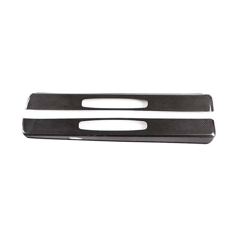 Dry Carbon Fiber Welcome Pedal Cover for 718 2016-2019 2010-2017 External Threshold Pedal Accessori