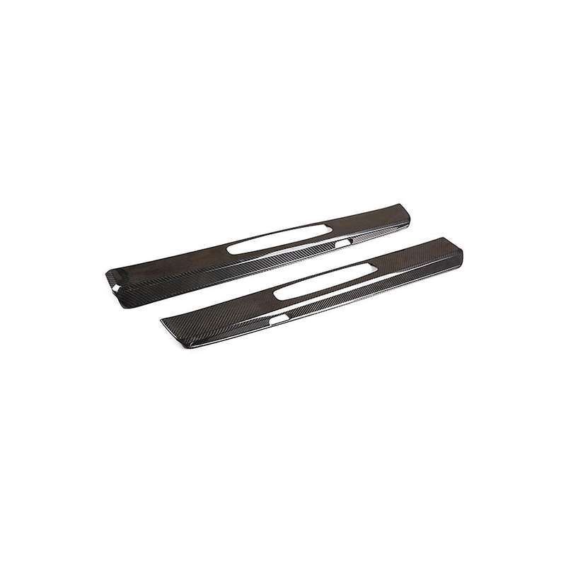 Dry Carbon Fiber Welcome Pedal Cover for 718 2016-2019 2010-2017 External Threshold Pedal Accessori