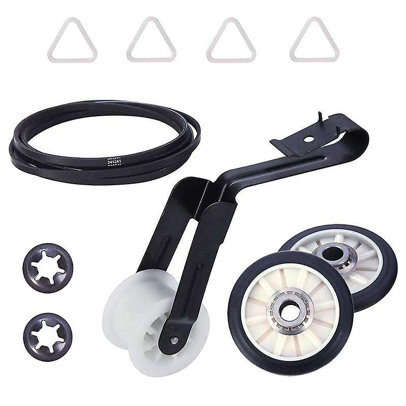 Dryer Belt Roller Kit for Whirlpool WPW10314173 W10314171 4392065 WP4392065 691366 341241 349241T