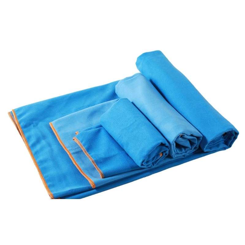 Dry Towel - 3 Size Pack Of Portable Microfiber Travel Towels Bag - Fast Drying Towel Set