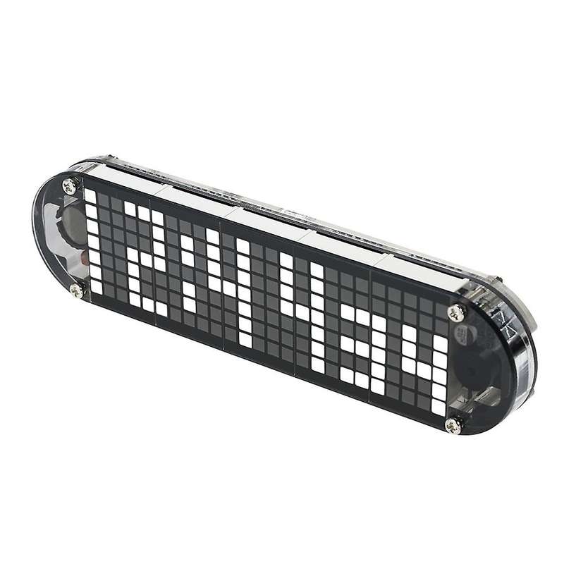 DS3231 Diy Clock Kit 4 Digital Tube White Led Time Week Temperature Date Display with Clear Case Cov