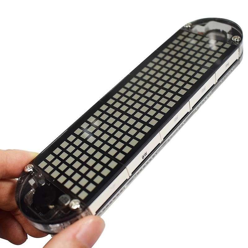 DS3231 Diy Clock Kit 4 Digital Tube Green Led Time Week Temperature Date Display with Clear Case Cov