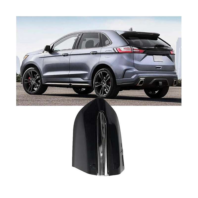 DS7Z-54218A15-DC Car Front Left Door Handle Lock Bezel Cover Cap Fit for Edge 2015-2020 Glossy Black