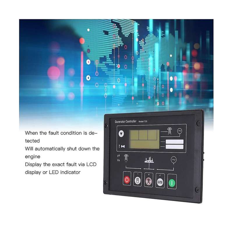 Dse720 Auto Start Generator Controller Module Generator Control Panel Alternator Protecting Control
