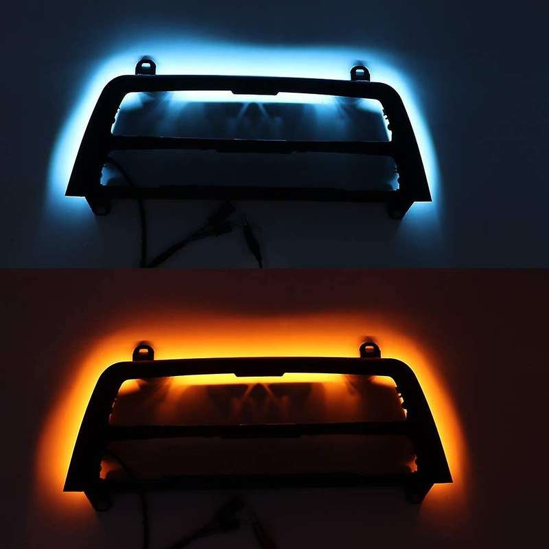 Dual Color LED Car Door Dash Panel Atmosphere Decor Light Strip for M3 Series F30 F35 3GT