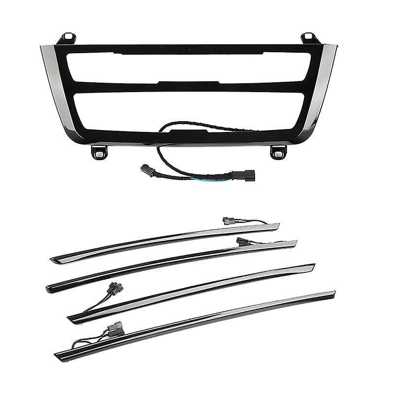 Dual Color LED Car Door Dash Panel Atmosphere Decor Light Strip for M3 Series F30 F35 3GT