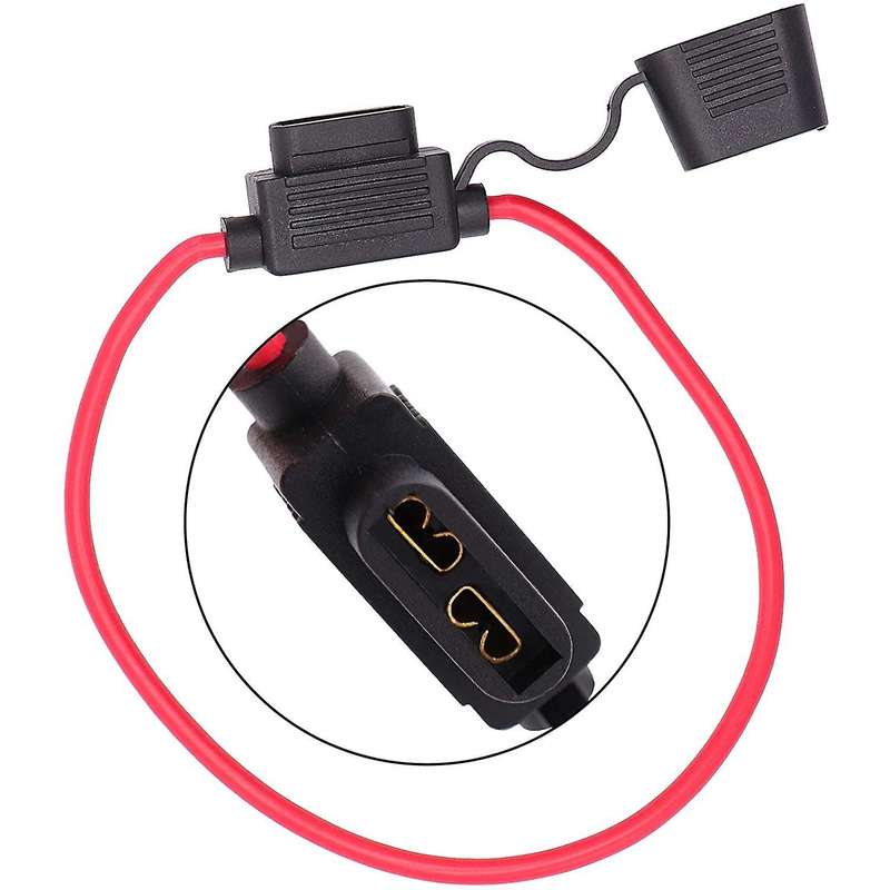 Dual Electric Cooling Fan 185/165 Degree 40AMP Electric Cooling Fan Wiring Thermostat Harness Relay