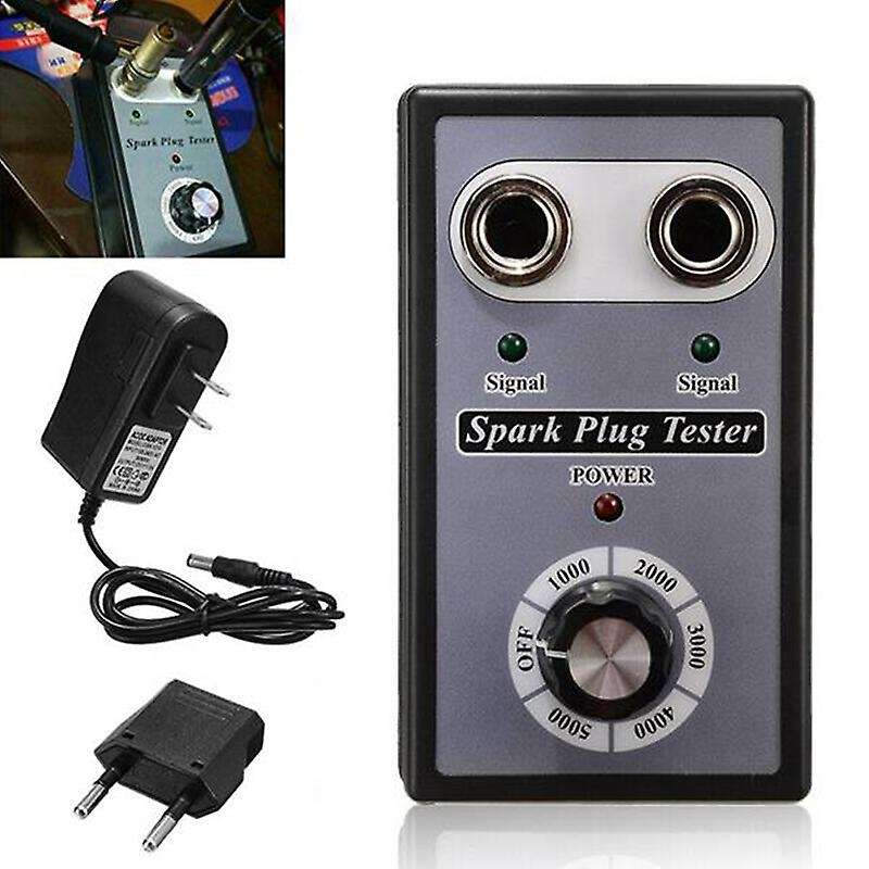 Dual Hole Car Spark Plug Tester Ignition Plug Analyzer Diagnostic Tool Automotive Spark Plug Detecto