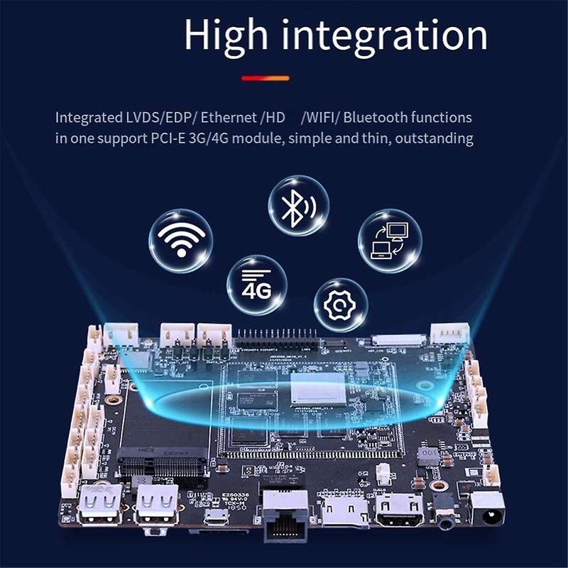 Dual Network Port Industrial Control Module RK3288/3568 Android Motherboard Tablet 3588 System Linu