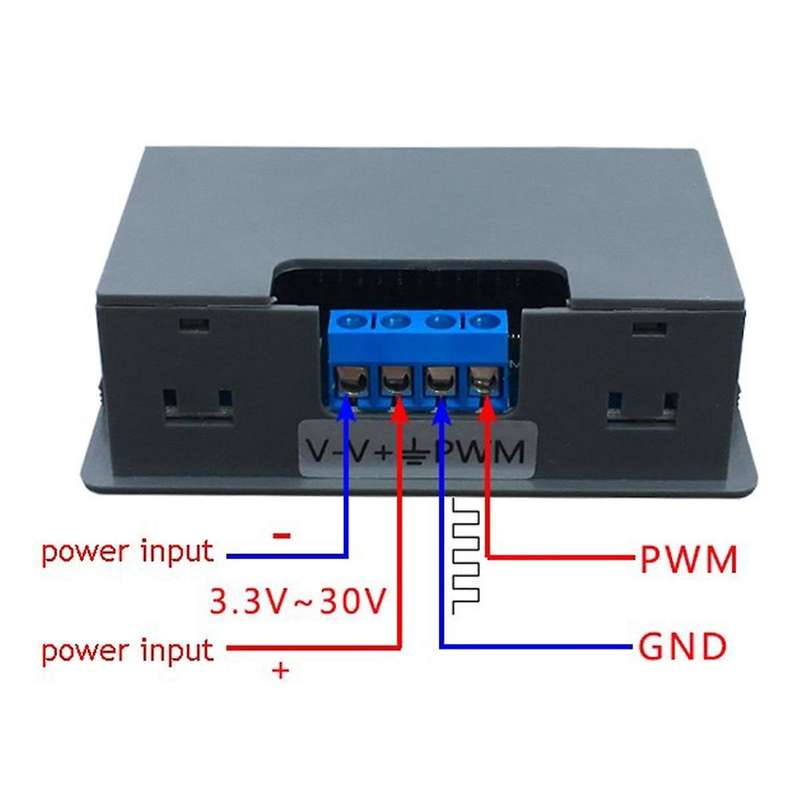 Dual System PWM Pulse Frequency Signal Generator Duty Cycle Adjustable Module Square Wave Rectangula