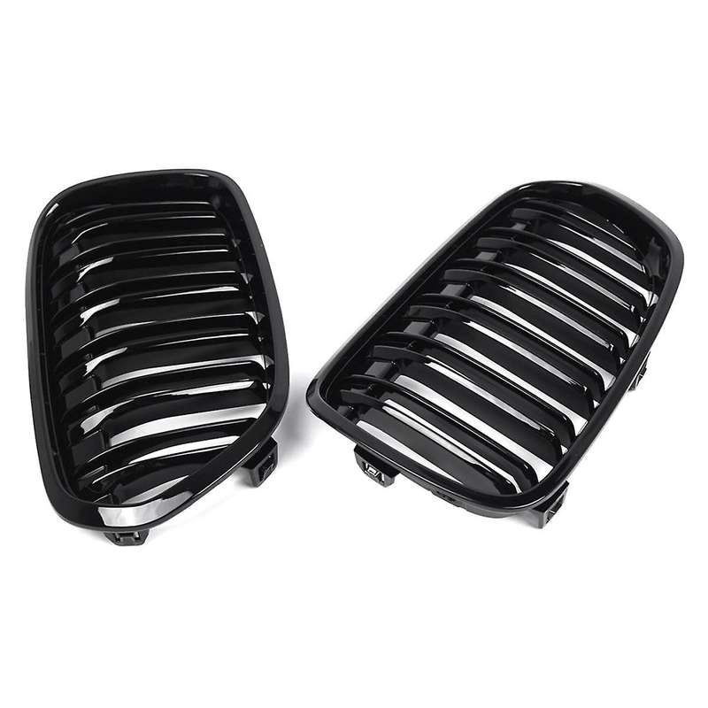 Dual Slats Front Kidney Grille Grill Replacement for 1 Series F52 Sedan 2016-2021 51137389849 511373