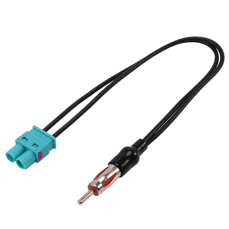 Dual Twin Double Fakra to DIN Aerial Adaptor Adapter Antenna for