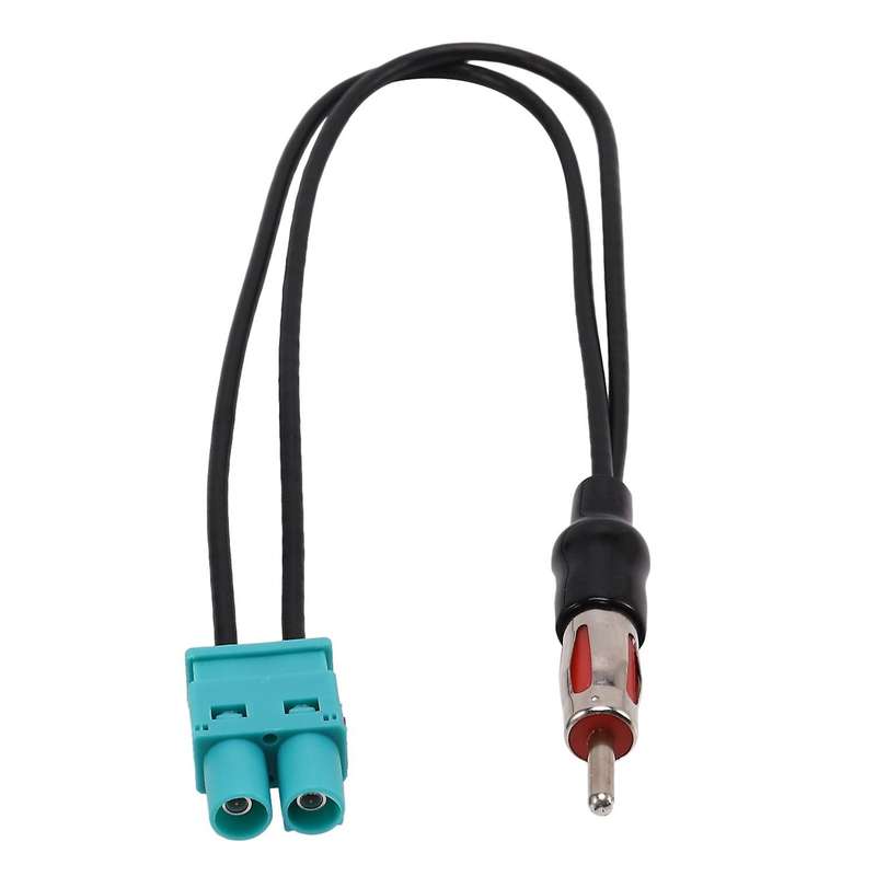 Dual Twin Double Fakra to DIN Aerial Adaptor Adapter Antenna for