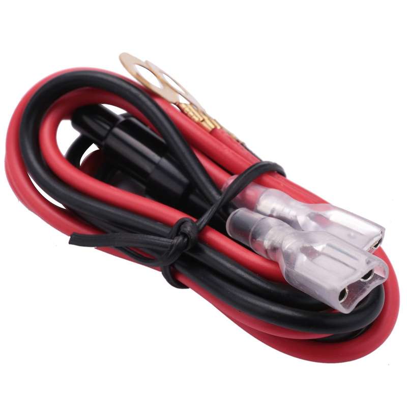 Dual USB Charger Socket Adapter with LED Voltmeter Waterproof Dustproof Cover for 12/24V Car Motorcy