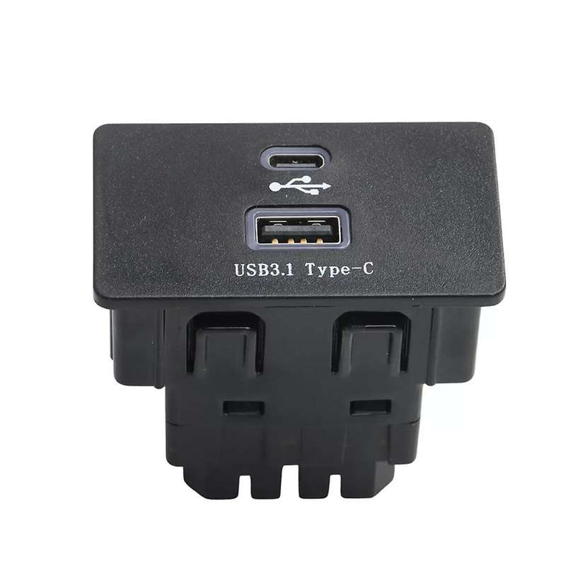 Dual USB CarPlay Interface Module W/ Type-C for 2016-2020 HC3Z-19A387-B