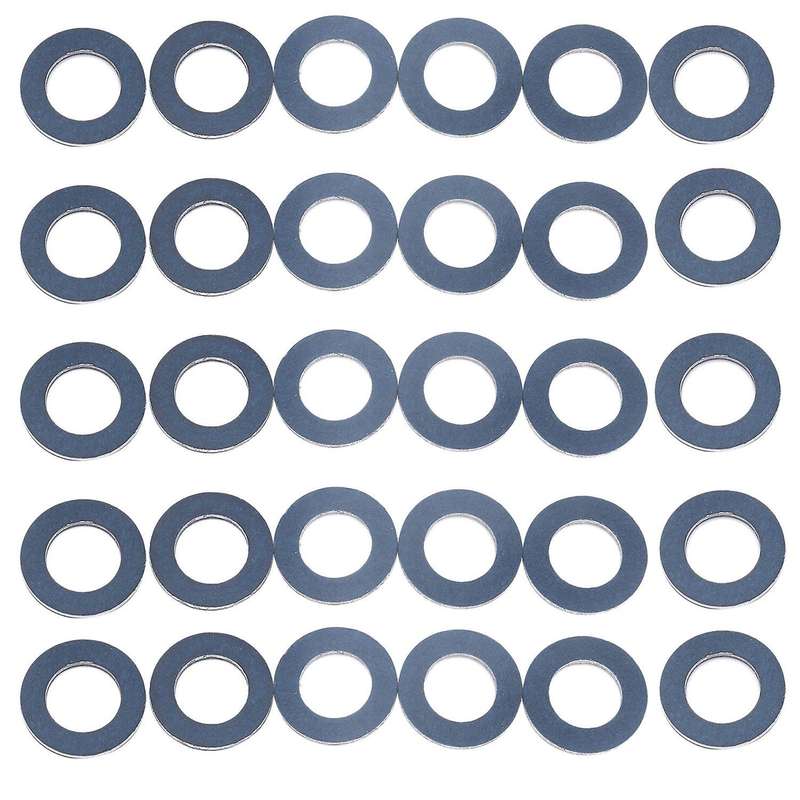 Durable Aluminum Oil Drain Plug Washer Gaskets for for , Repalces 9043012031, Black